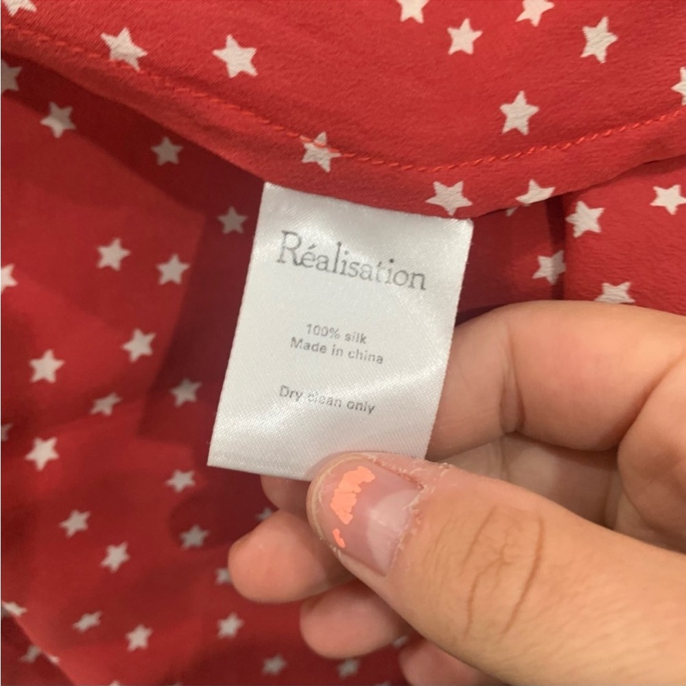 Realisation Par Red Polka Dot Mini Dress - Picture 9 of 10